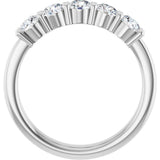 14K White Gold 3/4 CTW Lab-Grown Diamond Anniversary Band