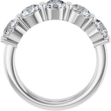 14K White Gold 2 1/2 CTW Lab-Grown Diamond Anniversary Band