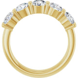 14K Yellow Gold 1 9/10 CTW Lab-Grown Diamond Anniversary Band