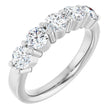 14K White 1 1/4 CTW Lab-Grown Diamond Anniversary Band