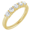 14K Yellow Gold 5/8 CTW Lab-Grown Diamond Anniversary Band 