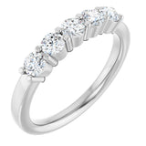 14K White Gold 5/8 CTW Lab-Grown Diamond Anniversary Band 