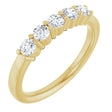 14K Yellow Gold 1/2 CTW Natural Diamond Anniversary Band