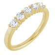 14K Yellow 1/2 CTW Lab-Grown Diamond Anniversary Band