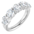 14K White Gold 2 1/2 CTW Lab-Grown Diamond Anniversary Band