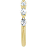 14K Yellow Gold 3/4 CTW Lab-Grown Diamond Anniversary Band