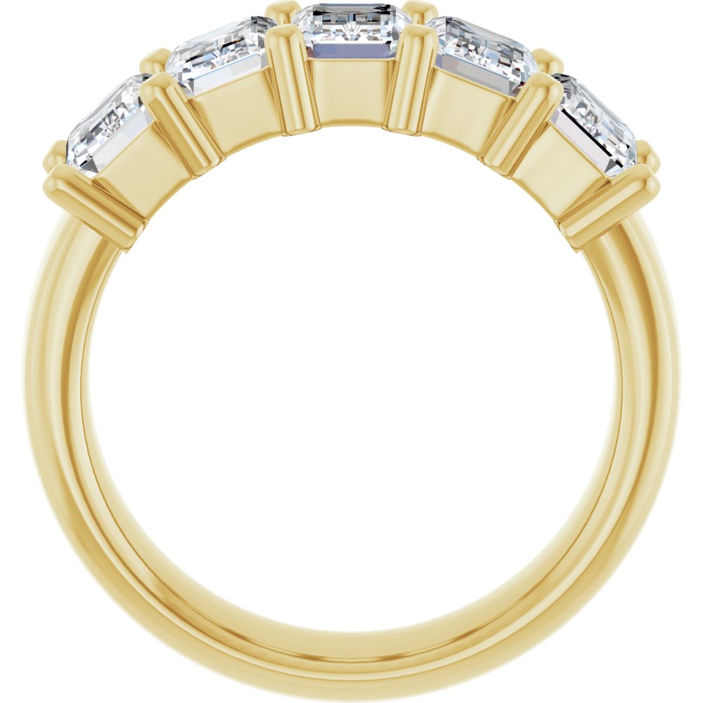 14K Yellow Gold 3 1/4 CTW Lab-Grown Diamond Anniversary Band