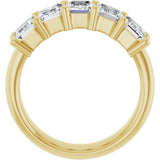 14K Yellow Gold 3 1/4 CTW Lab-Grown Diamond Anniversary Band