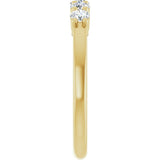 14K White 1/3 CTW Lab-Grown Diamond  Anniversary Band