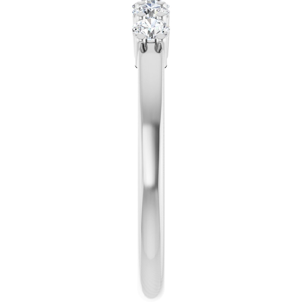 14K White 1/3 CTW Lab-Grown Diamond  Anniversary Band