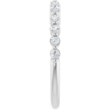 14K White Gold 1/4 CTW Lab-Grown Diamond Anniversary Band