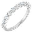 14K White 1/2 CTW Lab-Grown Diamond Anniversary Band