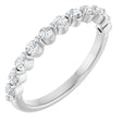 14K White 1/2 CTW Lab-Grown Diamond Anniversary Band