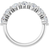 14K White Gold 1 1/2 CTW Lab-Grown Diamond Anniversary Band