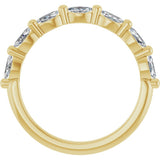 14K Yellow Gold 3/8 CTW Lab-Grown Diamond Anniversary Band