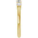 14K Yellow Gold 1/2 CTW Natural Diamond Anniversary Band