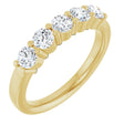 14K Yellow Gold 3/4 CTW Lab-Grown Diamond Anniversary Band