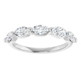14K White Gold 1 1/4 CTW Natural Diamond Annniversary Band