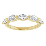 14K Yellow Gold 9/10 CTW Lab-Grown Diamond Anniversary Band