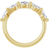 14K Yellow Gold 1 CTW Lab-Grown Diamond Anniversary Band