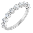 14K White Gold 5/8 CTW Lab-Grown Diamond Anniversary Band