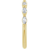14K Yellow Gold 3/8 CTW Lab-Grown Diamond Anniversary Band
