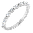 14K White Gold 1/4 CTW Lab-Grown Diamond Anniversary Band