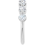 14K White Gold 1 1/2 CTW Lab-Grown Diamond Anniversary Band