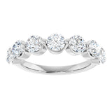 Platinum 1 3/4 CTW Lab-Grown Diamond Anniversary Band