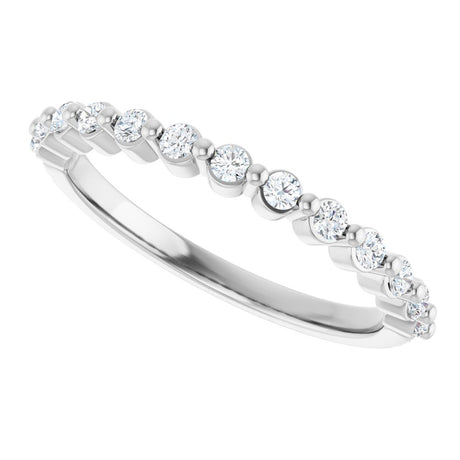 14K White Gold 1/4 CTW Lab-Grown Diamond Anniversary Band