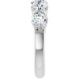 14K White Gold 2 1/2 CTW Lab-Grown Diamond Anniversary Band