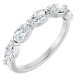 14K White Gold 9/10 CTW Lab-Grown Diamond Anniversary Band