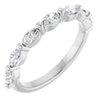 14K White Gold 5/8 CTW Lab-Grown Diamond Anniversary Band