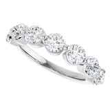 Platinum 1 3/4 CTW Lab-Grown Diamond Anniversary Band
