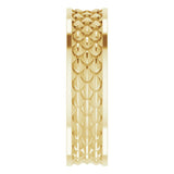 14K Yellow 6 mm Scale Patterned Band Size 9