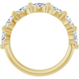 14K Yellow Gold 3/4 CTW Lab-Grown Diamond Anniversary Band