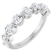 14K White Gold 1 1/2 CTW Lab-Grown Diamond Anniversary Band