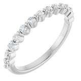 14K White Gold 1/4 CTW Lab-Grown Diamond Anniversary Band