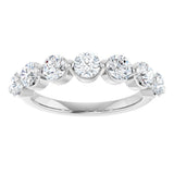 14K White Gold 1 1/2 CTW Lab-Grown Diamond Anniversary Band