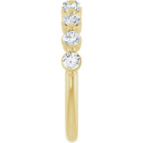 14K Yellow Gold 3/4 CTW Natural Diamond Anniversary Band