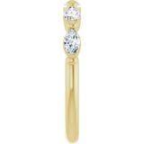14K Yellow Gold 3/4 CTW Natural Diamond Anniversary Band