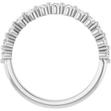 14K White Gold 1/4 CTW Lab-Grown Diamond Anniversary Band