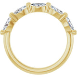 14K Yellow Gold 3/4 CTW Natural Diamond Anniversary Band