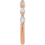 14K Rose Gold 5/8 CTW Lab-Grown Diamond Anniversary Band