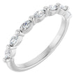 14K White 1/3 CTW Natural Diamond Anniversary Band