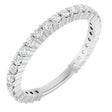 14K White Gold 1/2 CTW Natural Diamond Anniversary Band