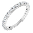 14K White 1/2 CTW Natural Diamond Anniversary Band