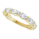 14K Yellow Gold 1 9/10 CTW Lab-Grown Diamond Anniversary Band