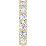 14K Yellow Gold 2 9/10 CTW Lab-Grown Diamond Anniversary Band