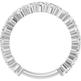 14K White Gold 1 3/4 CTW Lab-Grown Diamond Anniversary Band